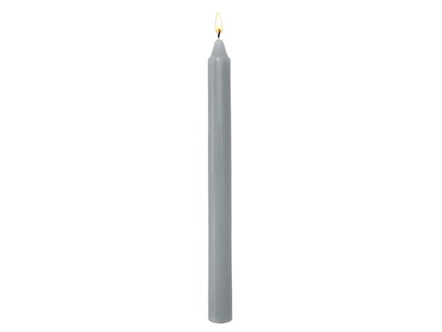 10" UNSCENTED COLUMN (GRAY) (12/DISP)